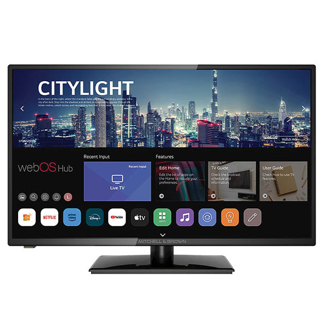 32Inch HD READY SMART 12V TRAVELLER TV WITH DVD