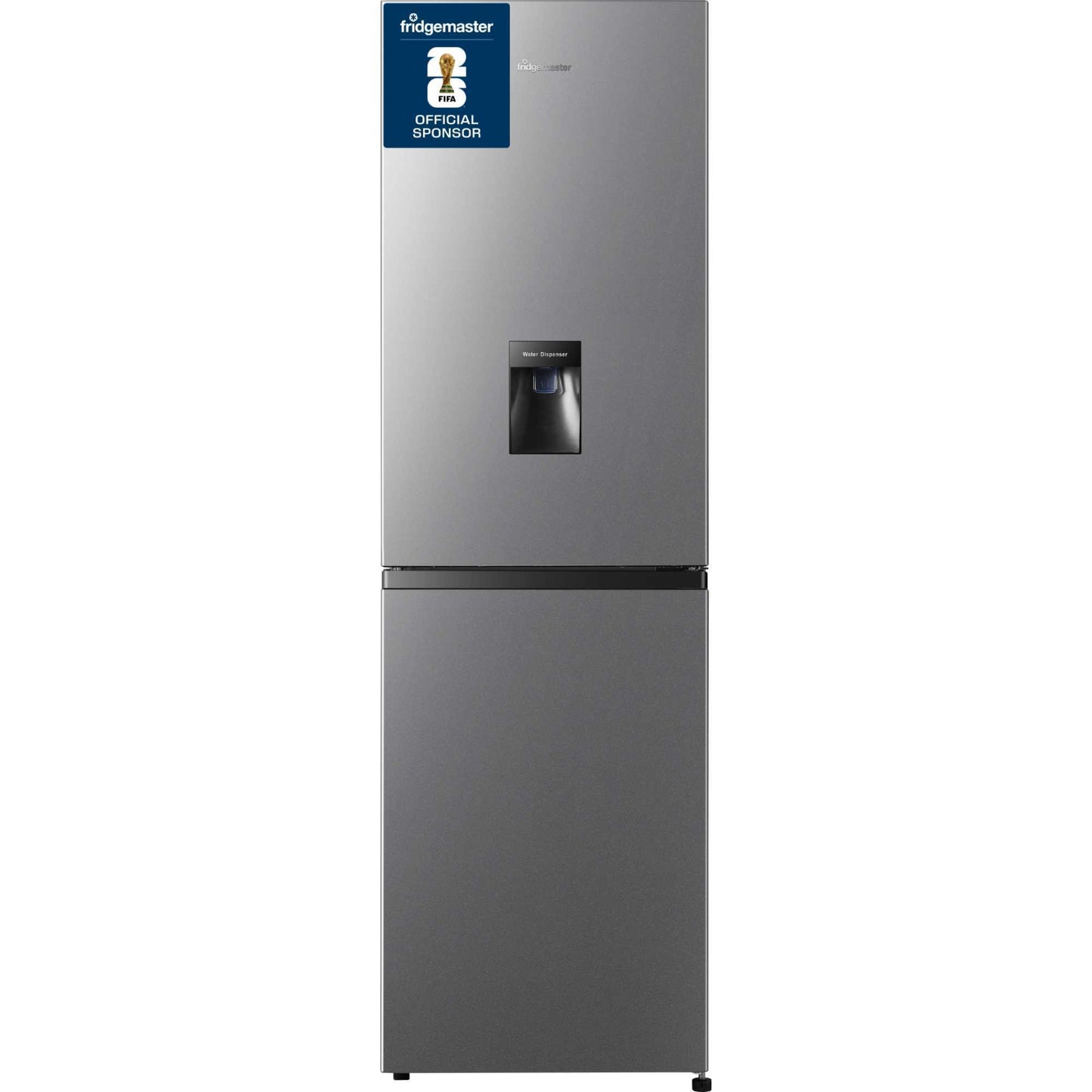Fridgemaster Fridge Freezer 50/50 - Silver - MC55240DES