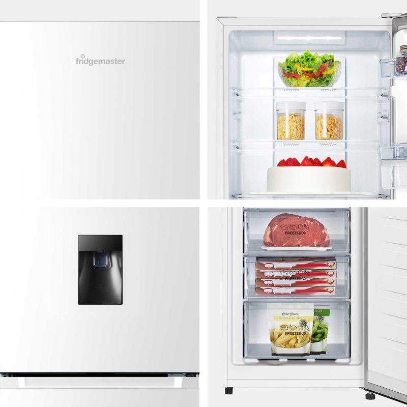 Fridgemaster Fridge Freezer 60/40 Total No Frost - White - MC55251DE