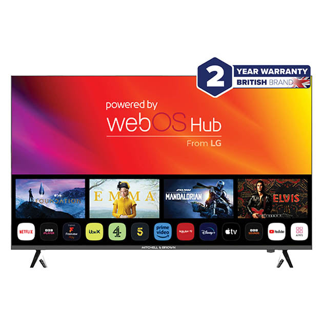 (DNO)43Inch 4K UHD SMART WEBOS LED TV WITH FREEVIEW
