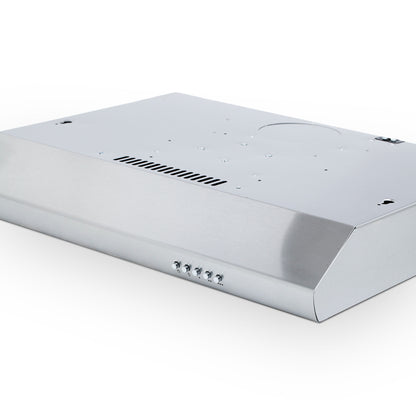 Montpellier MCV60X 60cm Visor Hood in Stainless Steel