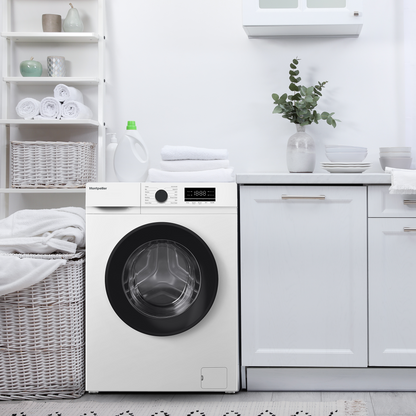Montpellier MDA812CWM 8Kg 1200rpm Washing Machine in White