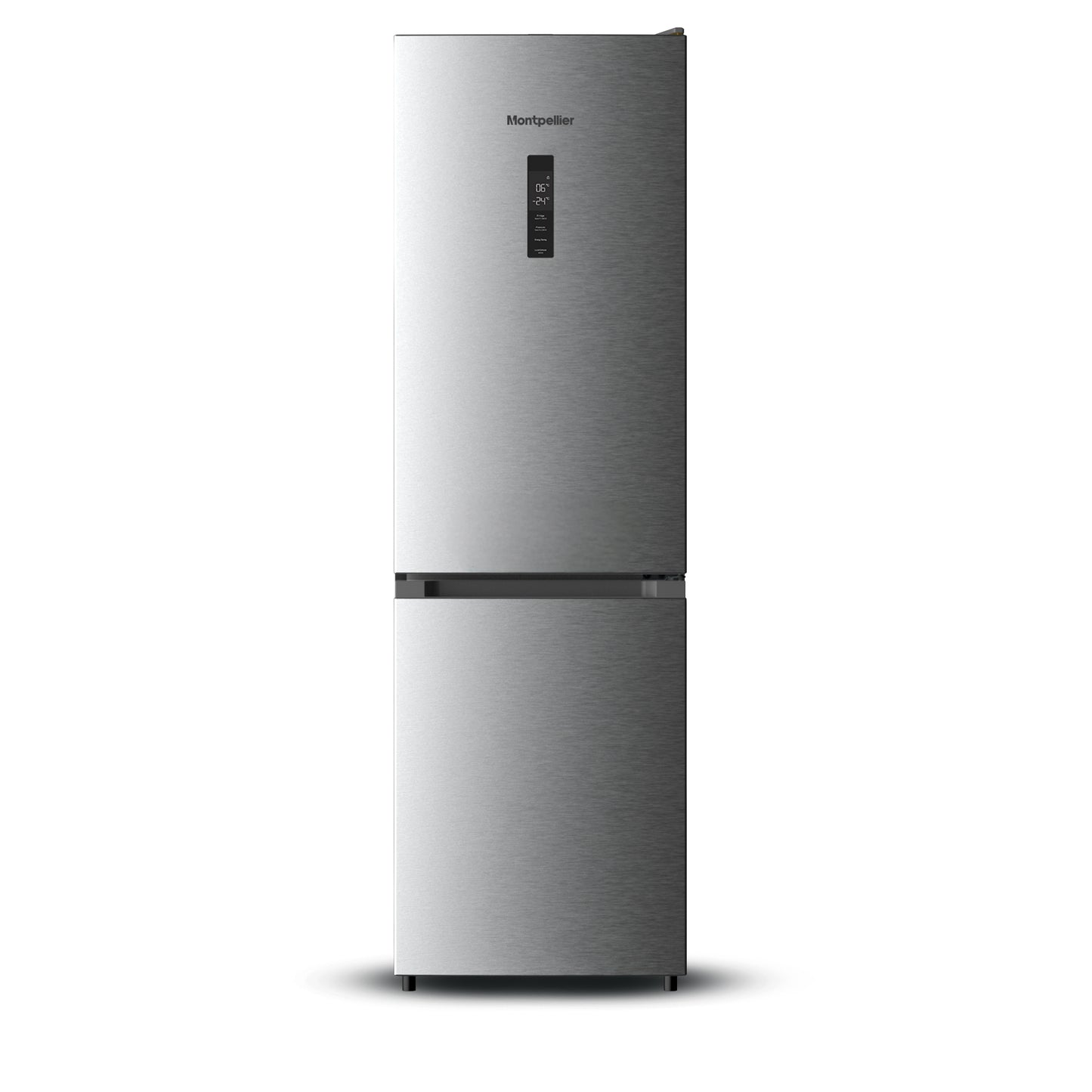 Montpellier MDANF188X No Frost Fridge Freezer in Inox