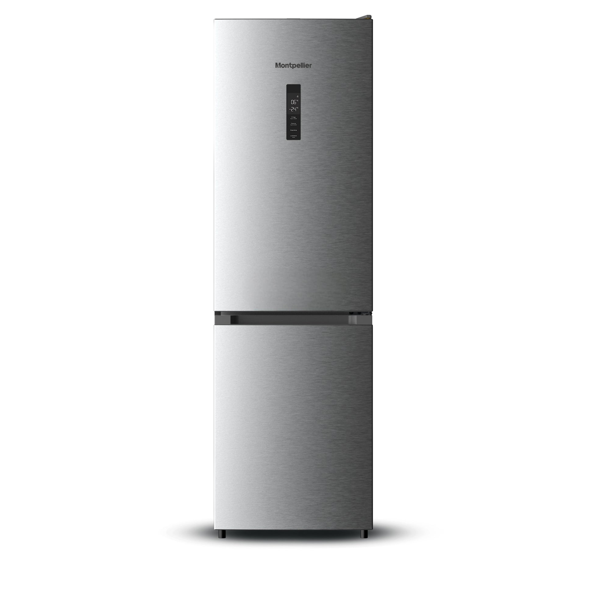 Montpellier MDANF188X No Frost Fridge Freezer in Inox