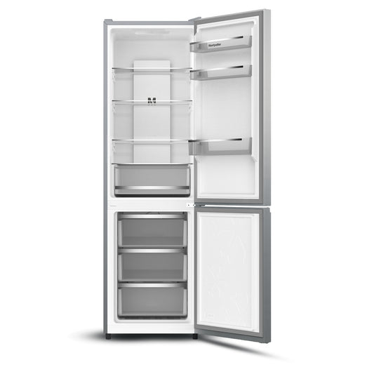 Montpellier MDANF188X No Frost Fridge Freezer in Inox