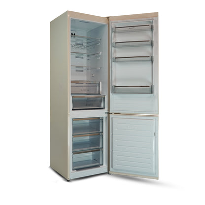Montpellier MDANF201C No Frost Fridge Freezer in Cream