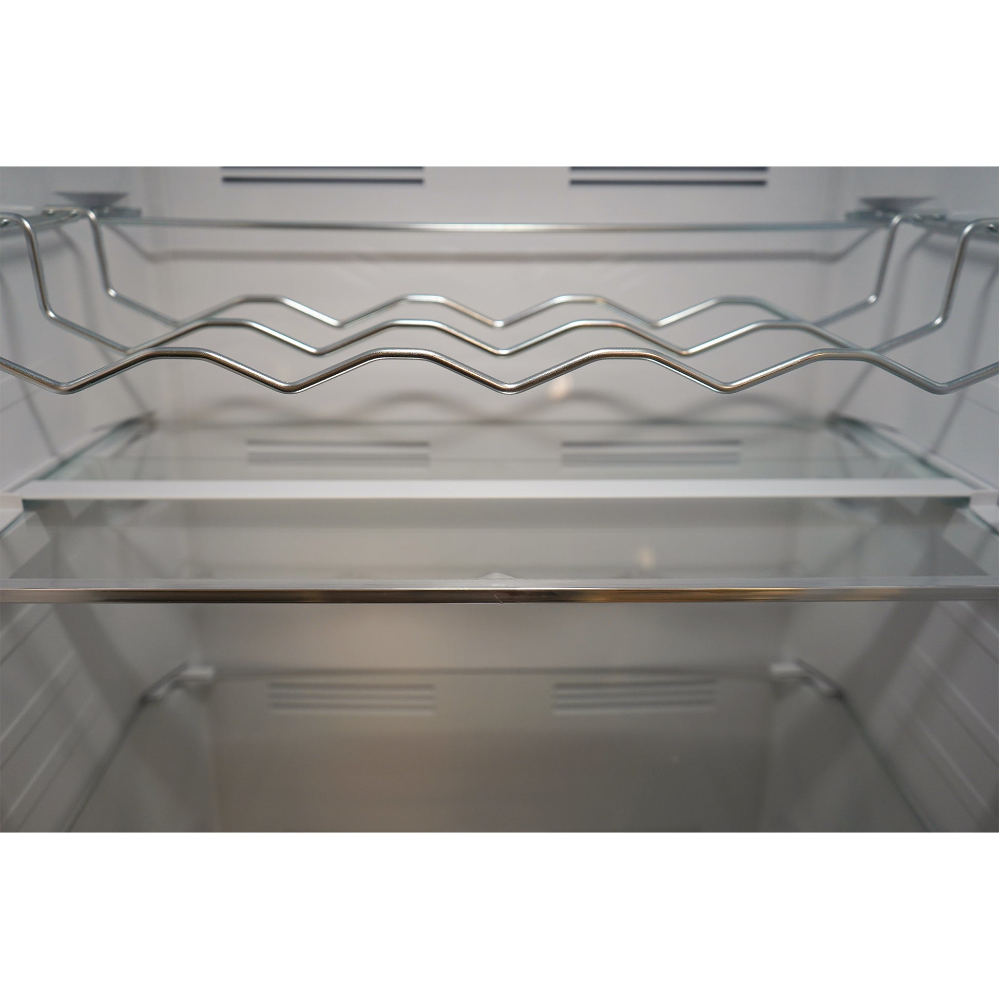 Montpellier MDANF201C No Frost Fridge Freezer in Cream