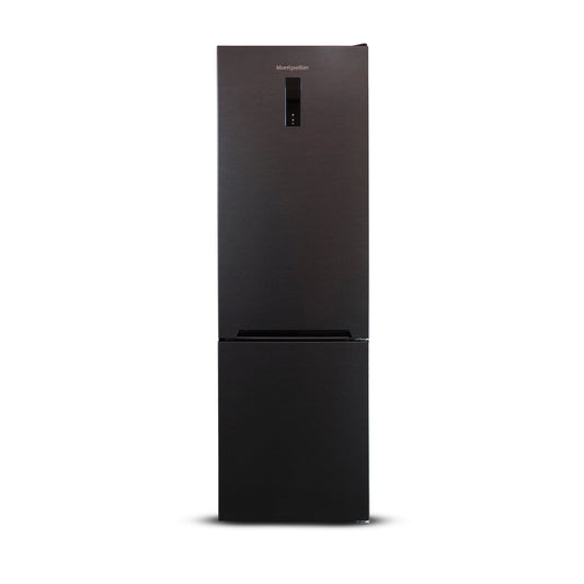Montpellier MDANF201DX No Frost Fridge Freezer in Dark Inox