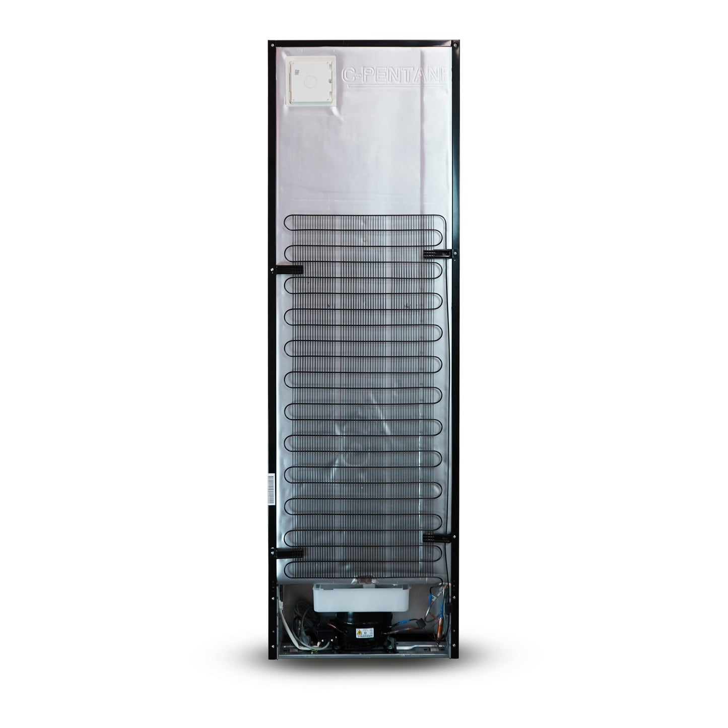 Montpellier MDANF201DX No Frost Fridge Freezer in Dark Inox