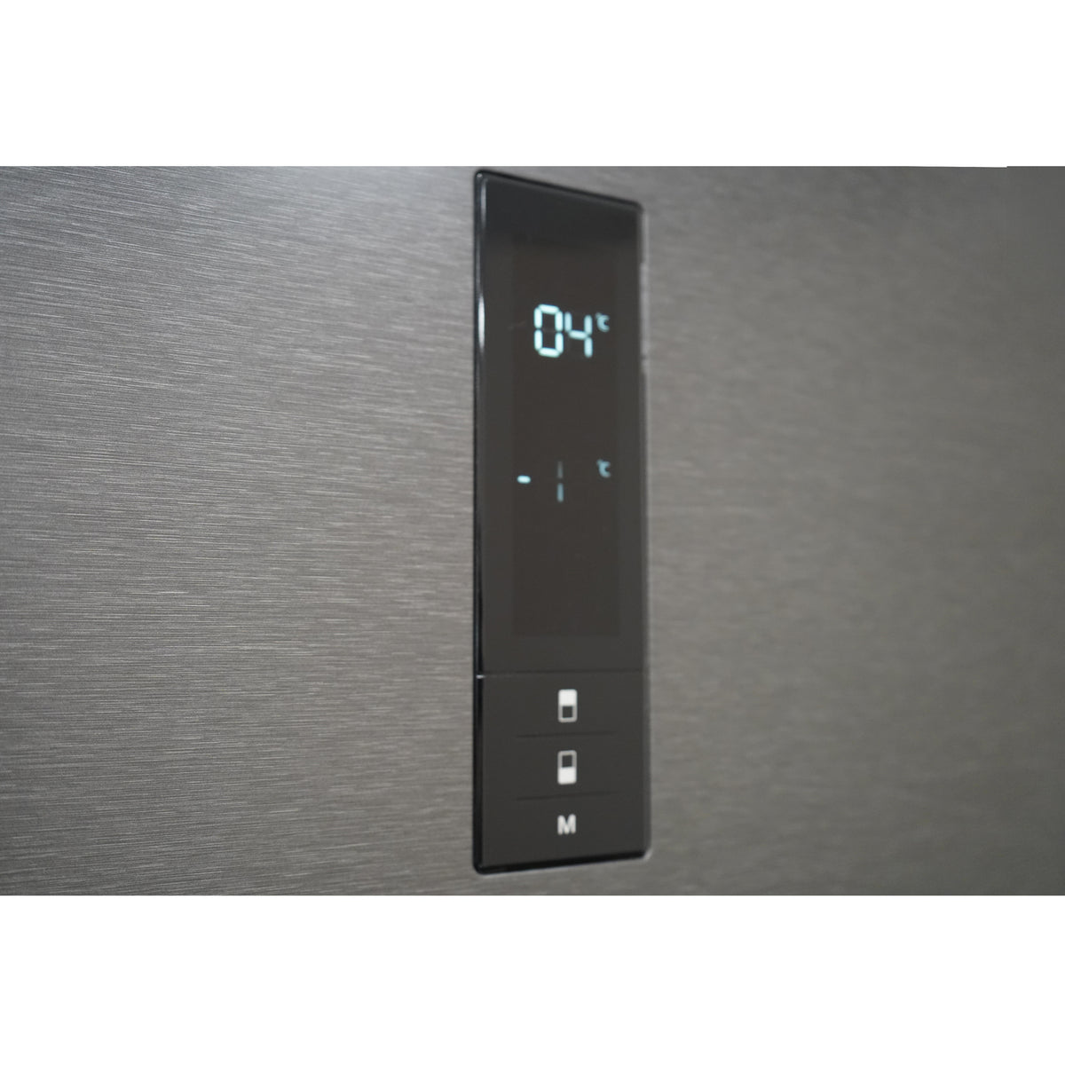 Montpellier MDANF201DX No Frost Fridge Freezer in Dark Inox