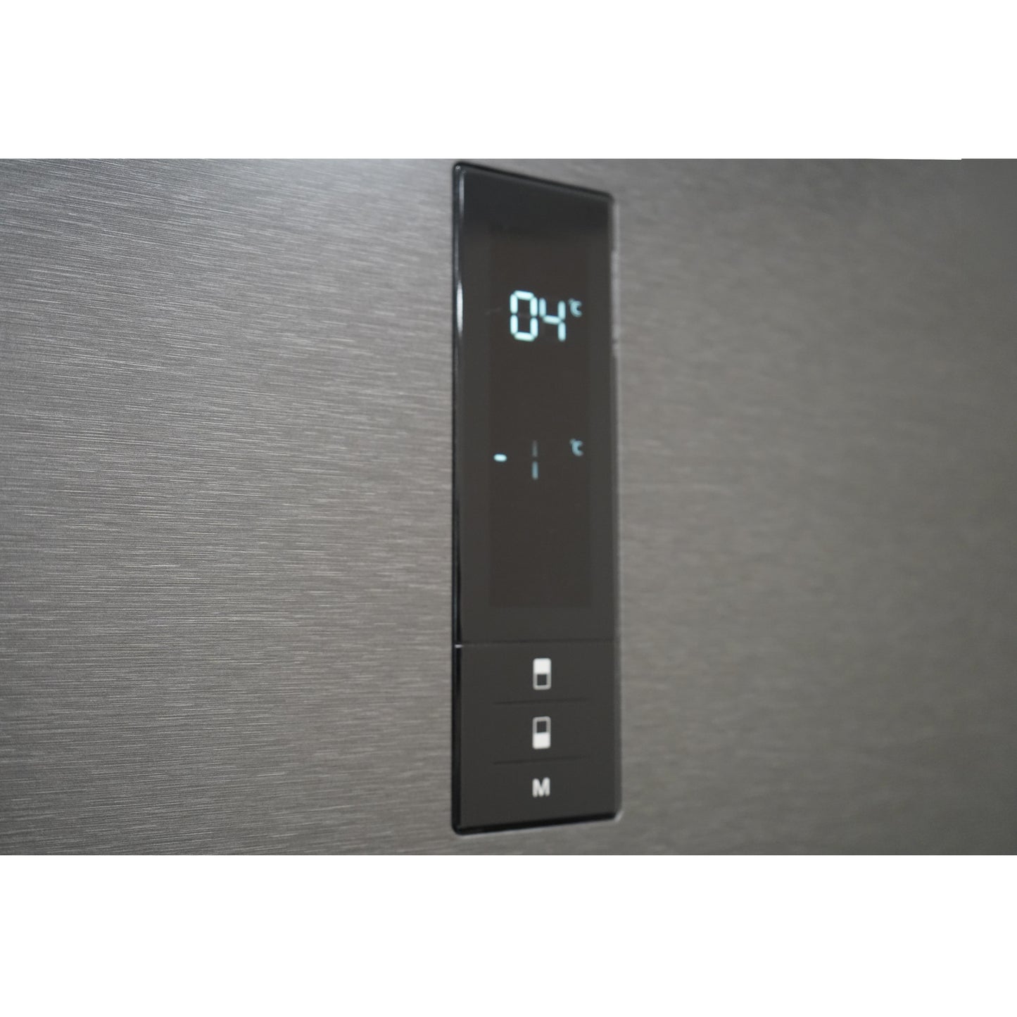 Montpellier MDANF201DX No Frost Fridge Freezer in Dark Inox
