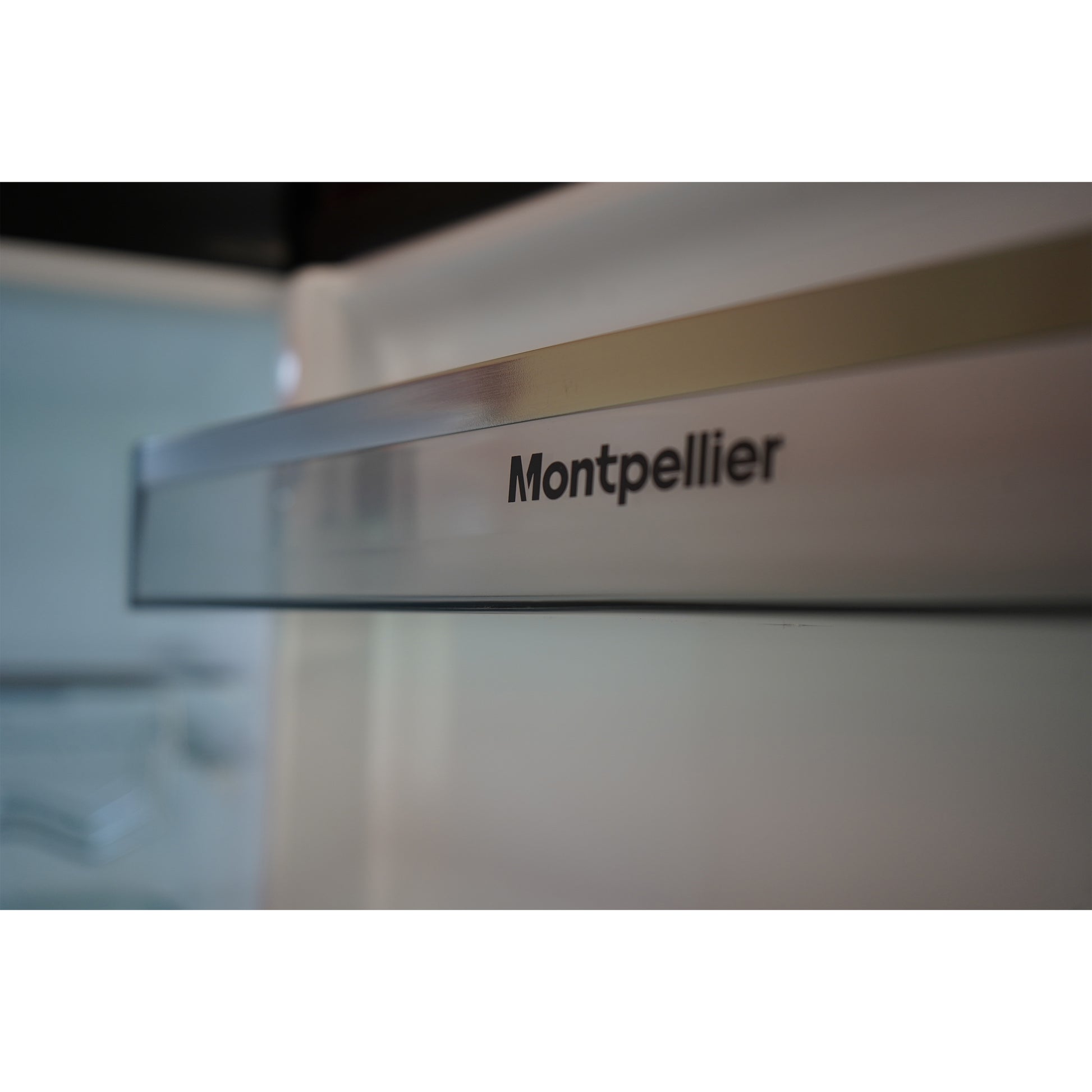 Montpellier MDANF201DX No Frost Fridge Freezer in Dark Inox