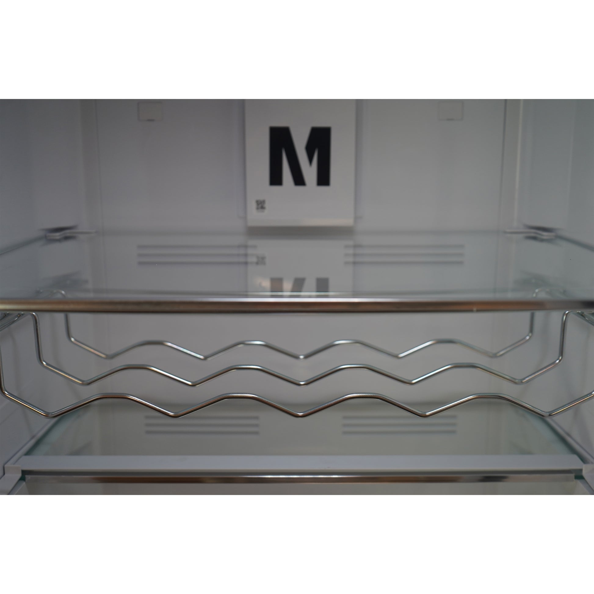 Montpellier MDANF201DX No Frost Fridge Freezer in Dark Inox