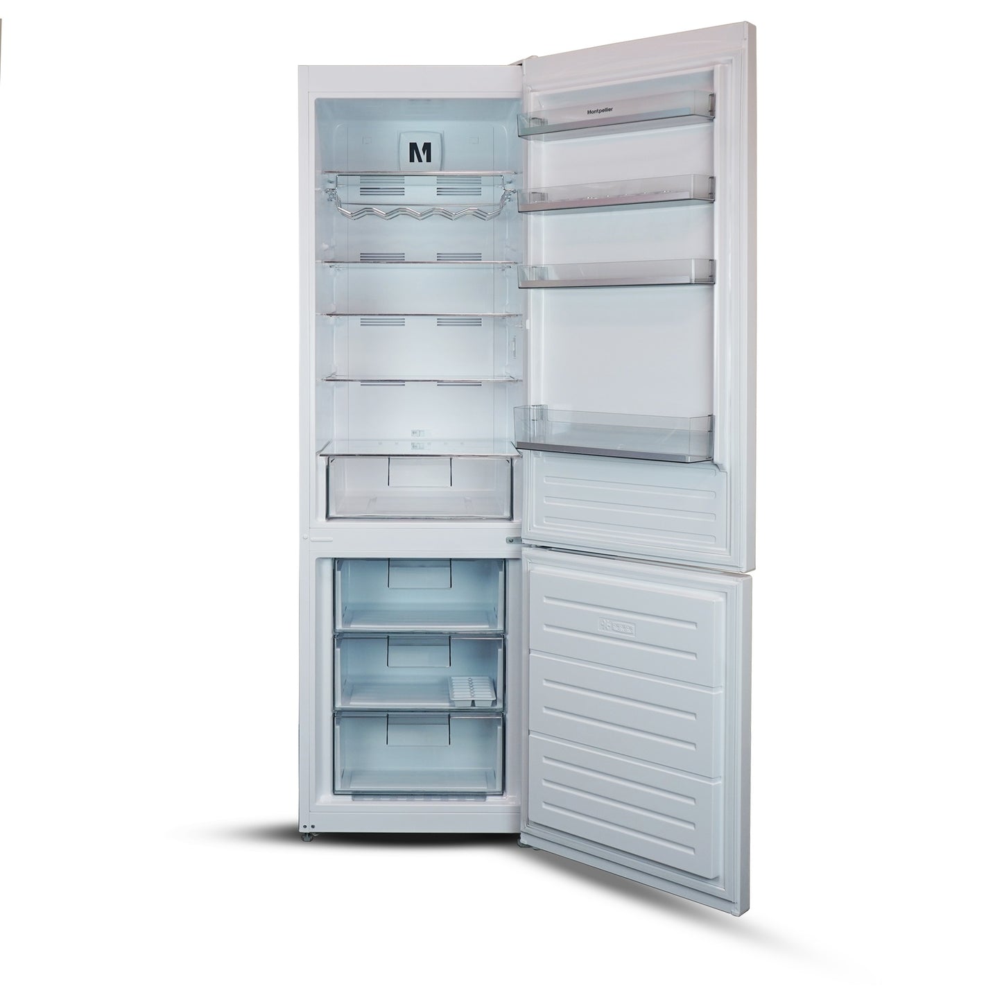 Montpellier MDANF201W No Frost Fridge Freezer in White