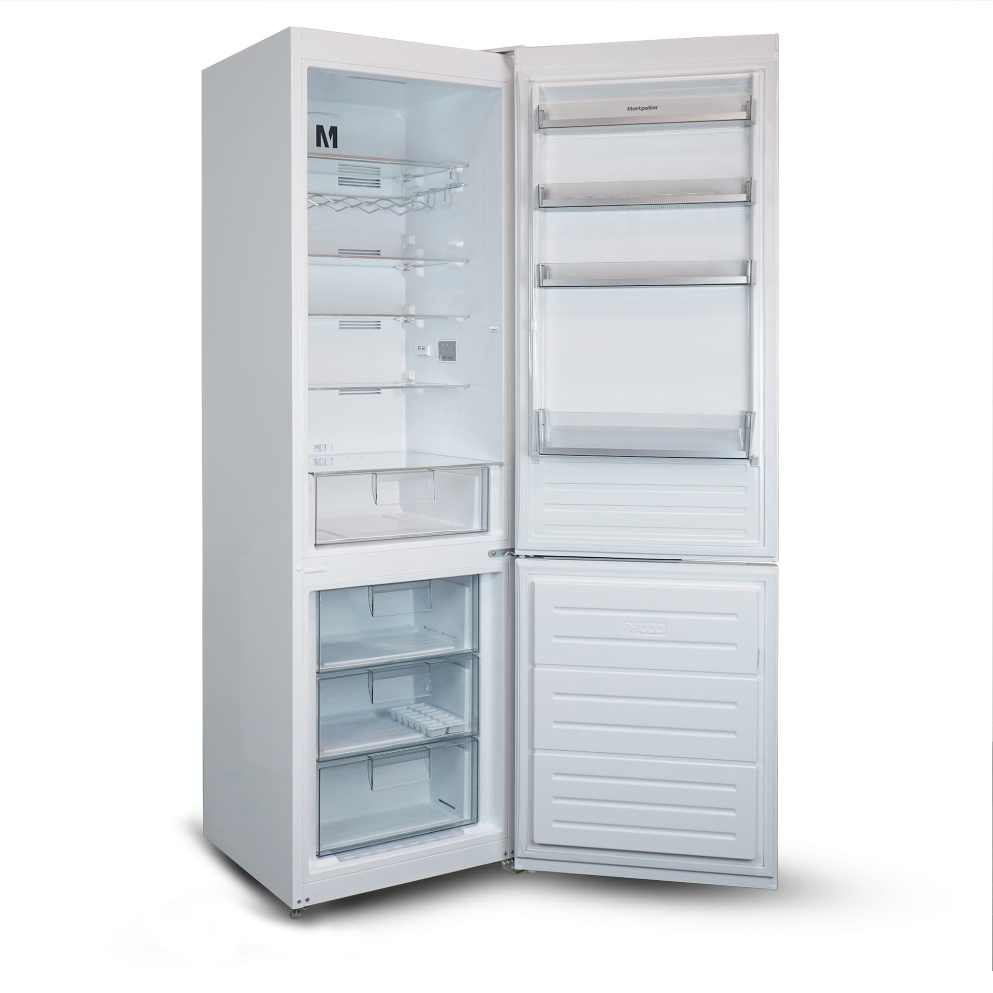 Montpellier MDANF201W No Frost Fridge Freezer in White