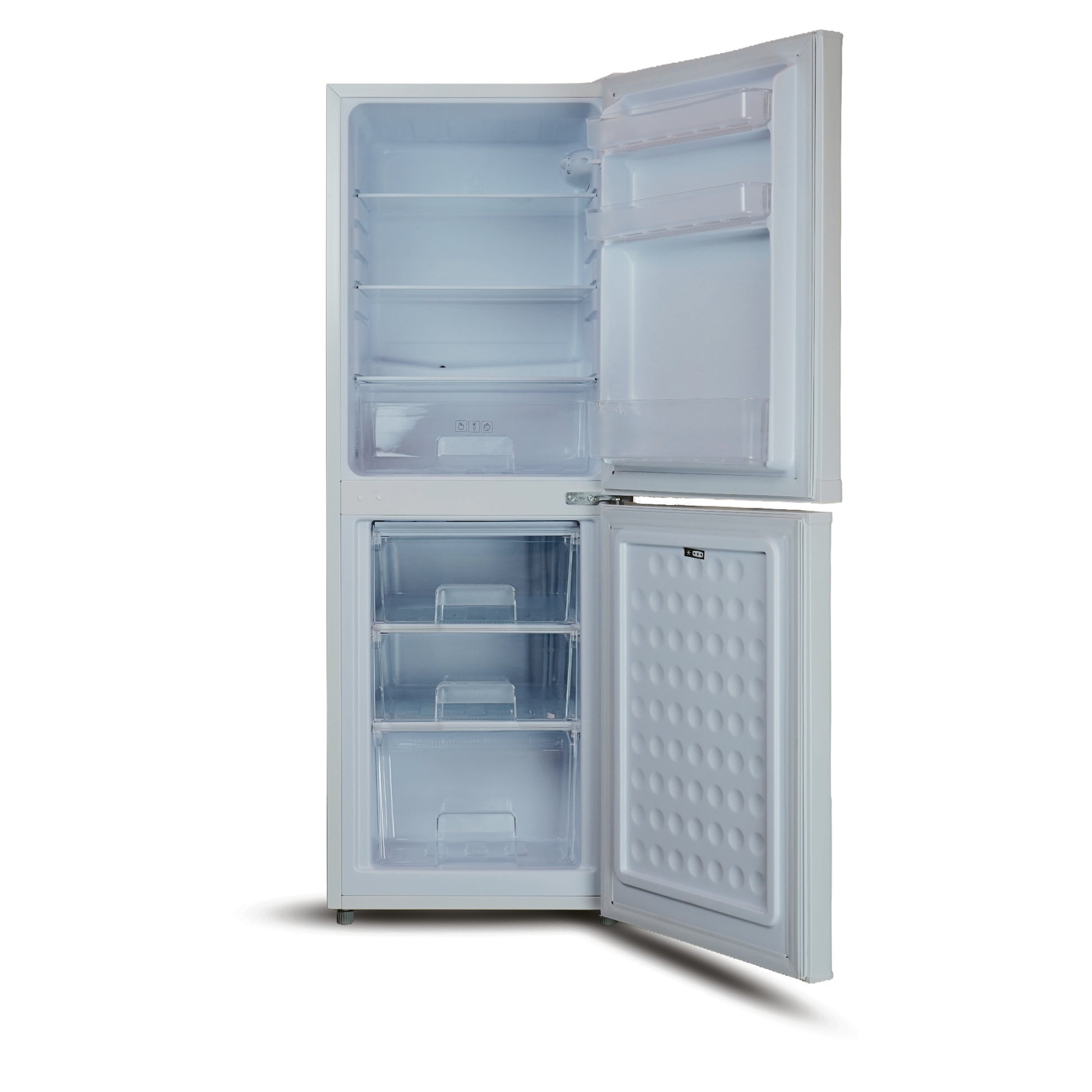 Montpellier MDAS136W Static Fridge Freezer in White