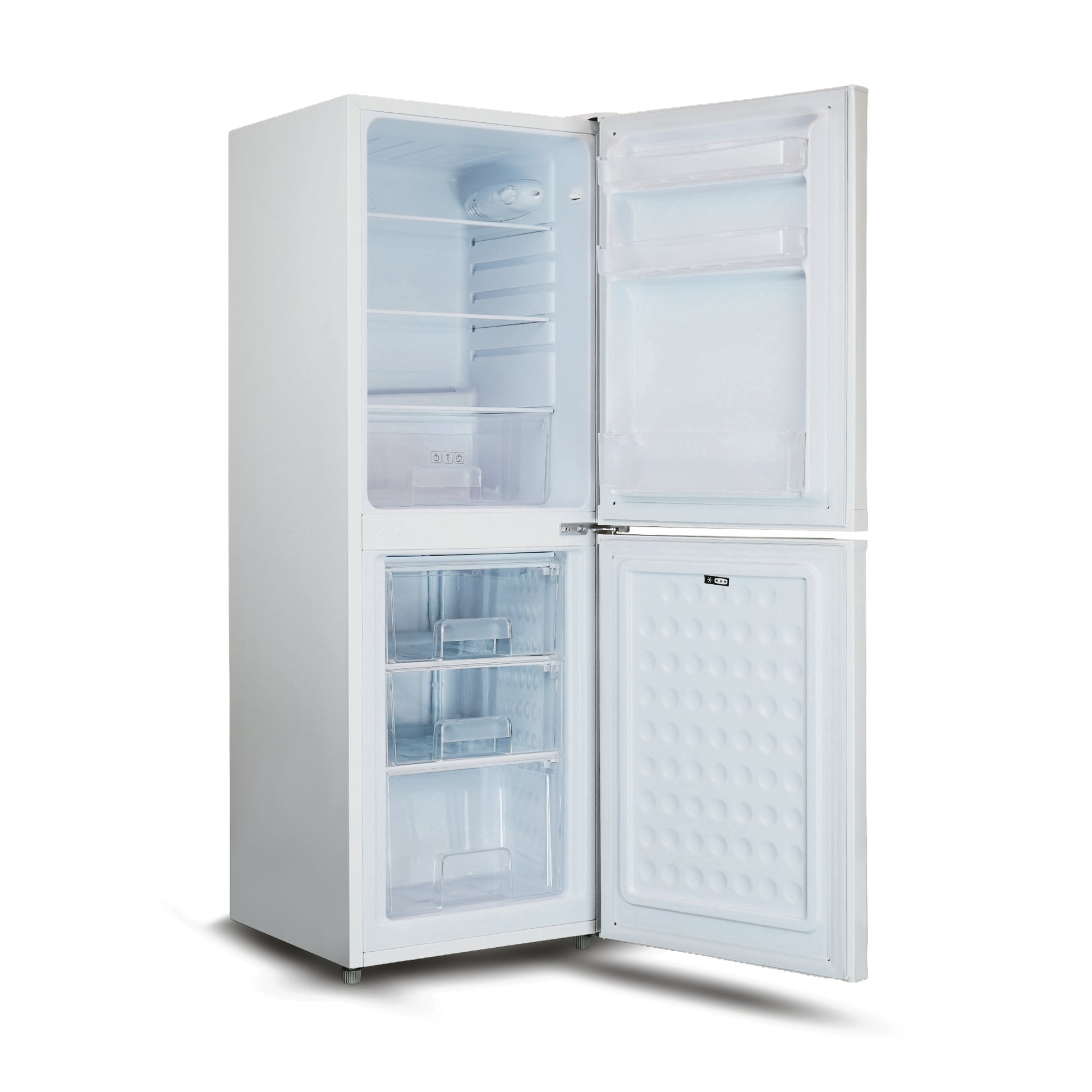 Montpellier MDAS136W Static Fridge Freezer in White