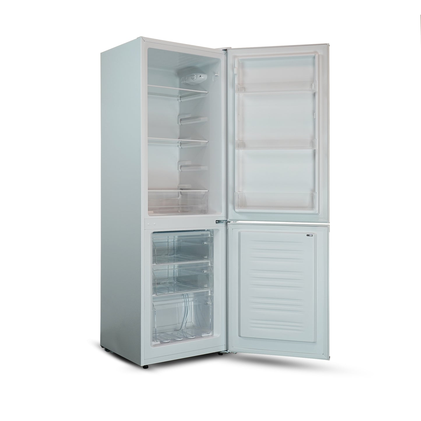 Montpellier MDAS170W Static Fridge Freezer in White