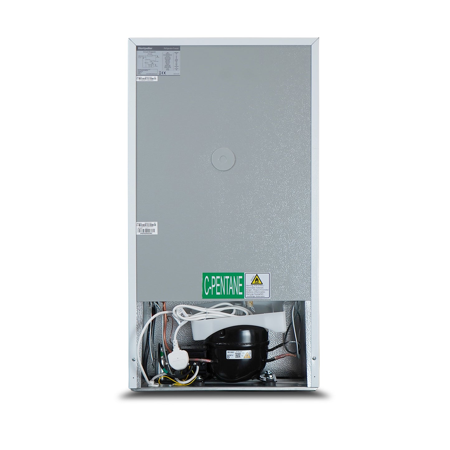 Montpellier MDAS2035W Undercounter Fridge Freezer in White