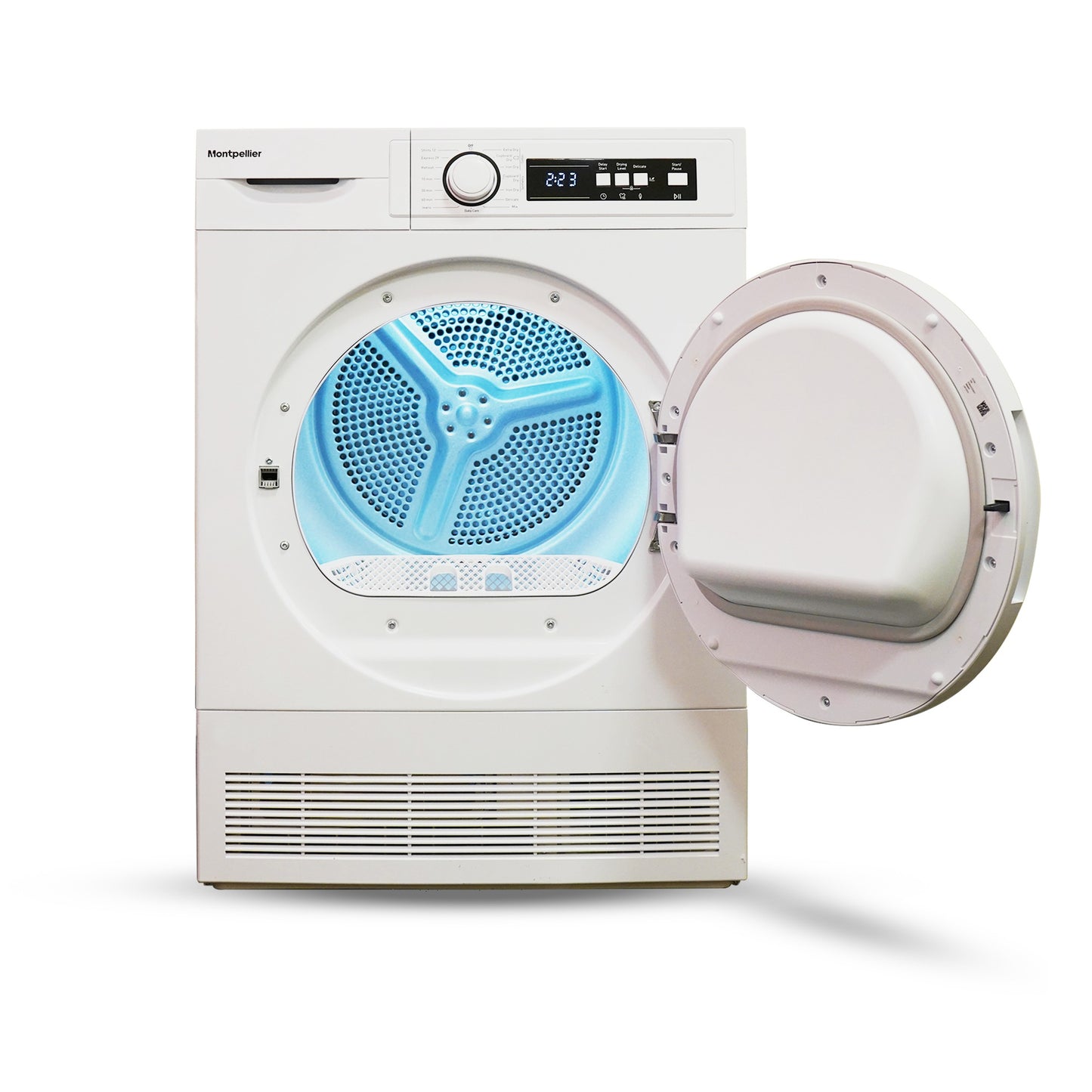 Montpellier MDATDSC7W 7Kg Condenser Sensor Dry Tumble Dryer in White