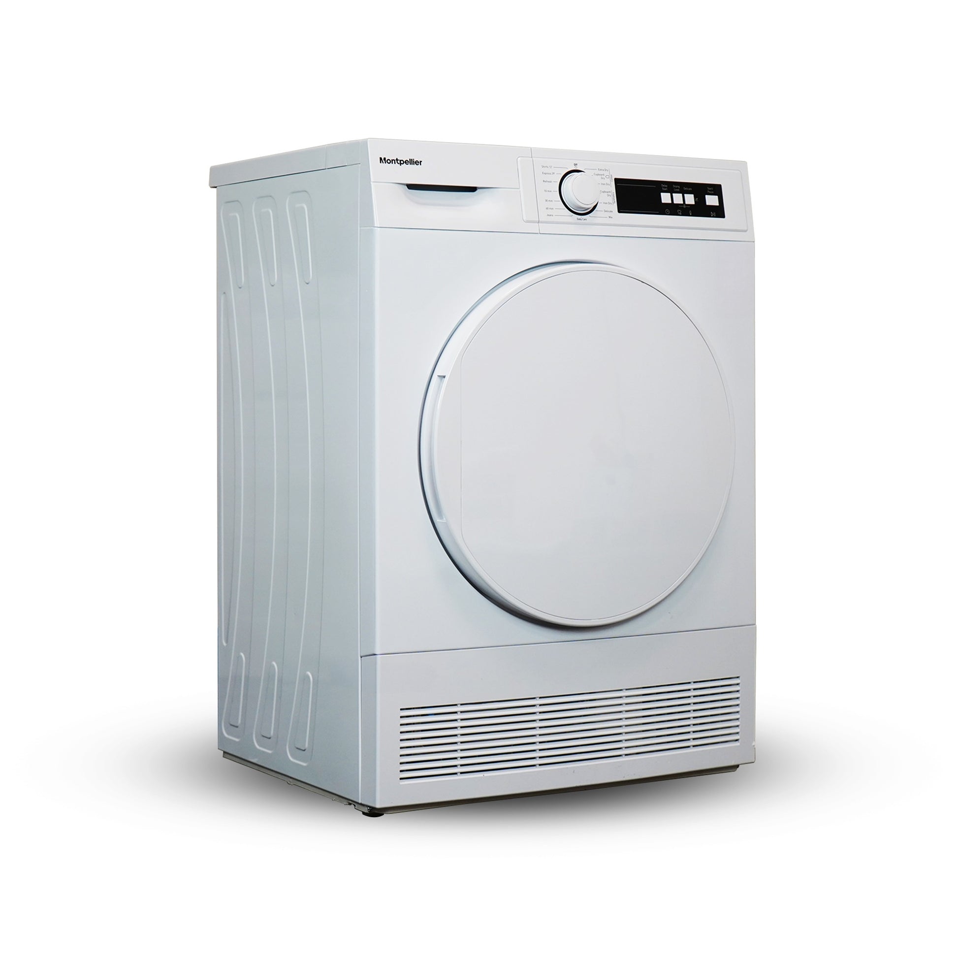 Montpellier MDATDSC7W 7Kg Condenser Sensor Dry Tumble Dryer in White