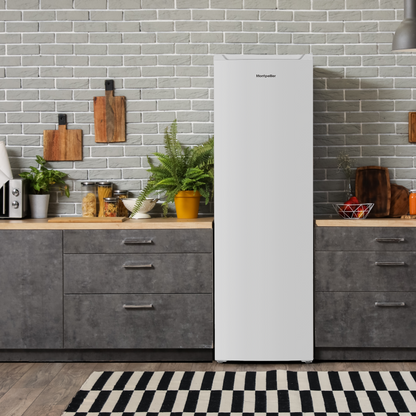 Montpellier MDATNFFZ170W Tall No Frost Freezer in White