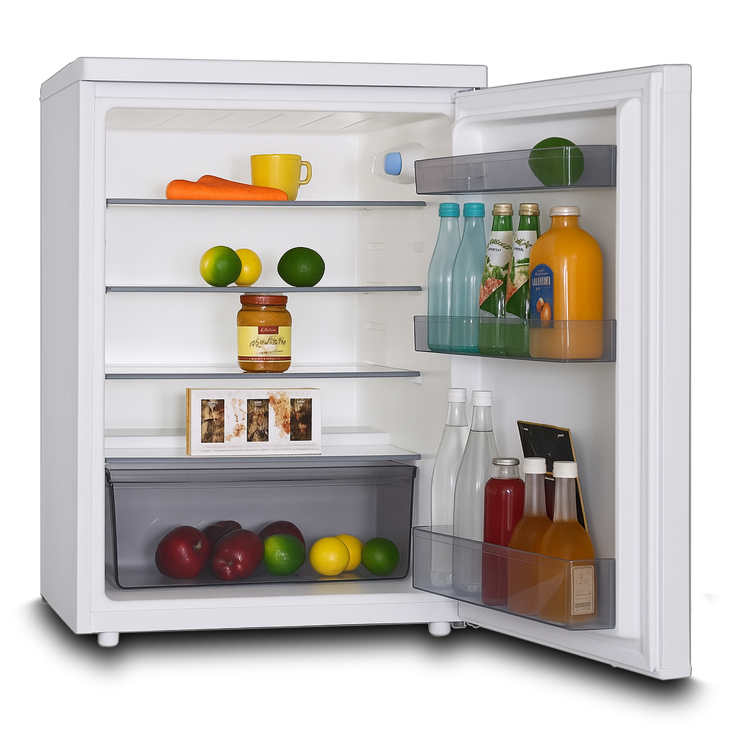 Montpellier MDAUCL60W Undercounter Larder Fridge in White