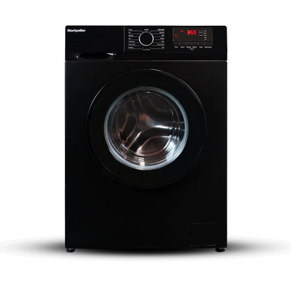 Montpellier MDAWM1014K 10kg 1400rpm Washing Machine in Black