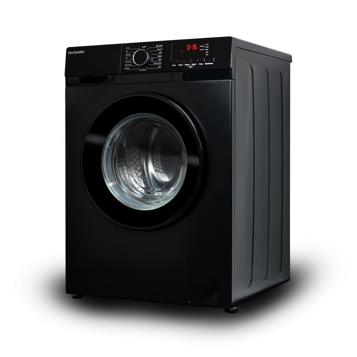 Montpellier MDAWM1014K 10kg 1400rpm Washing Machine in Black