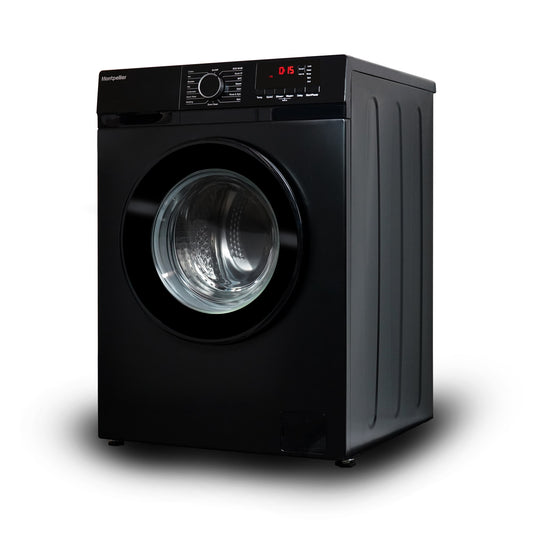 Montpellier MDAWM1014K 10kg 1400rpm Washing Machine in Black