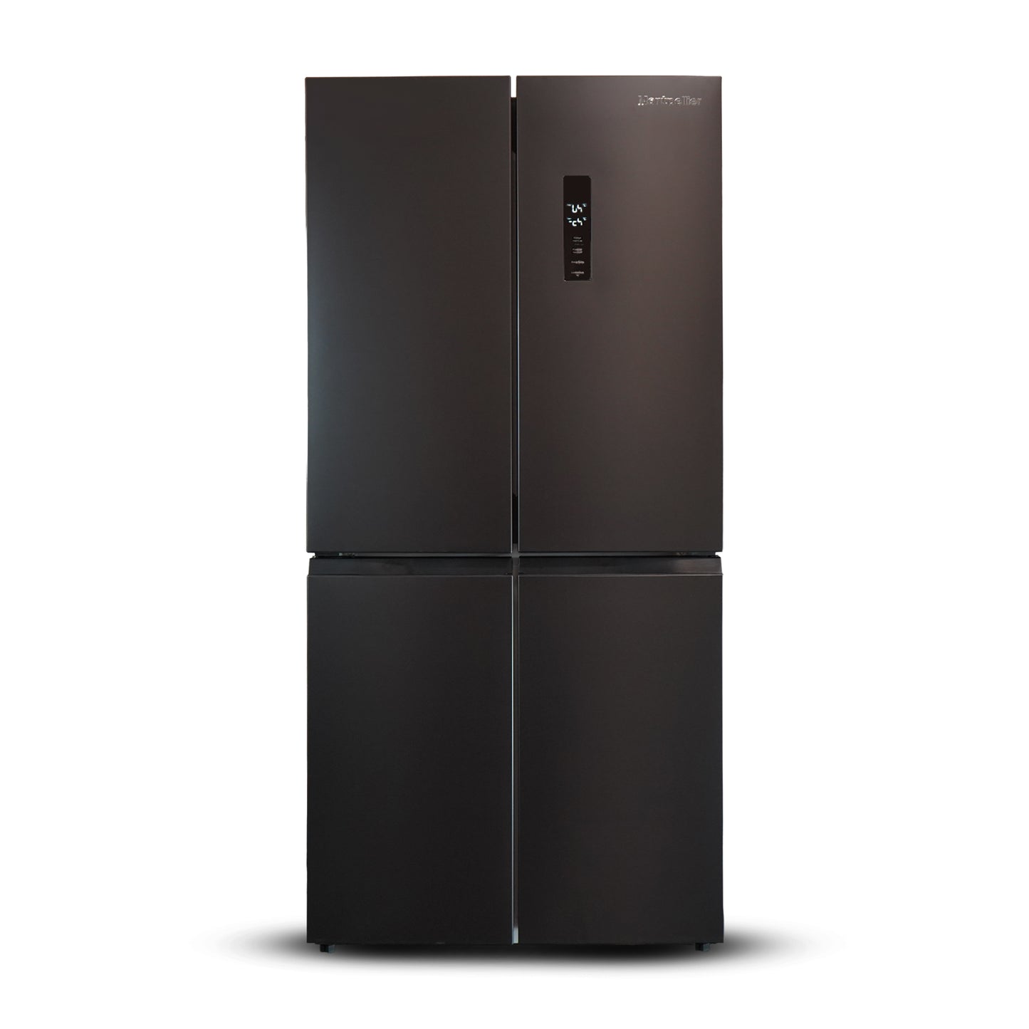 Montpellier MDAXD183DX Cross Door Fridge Freezer in Dark Inox