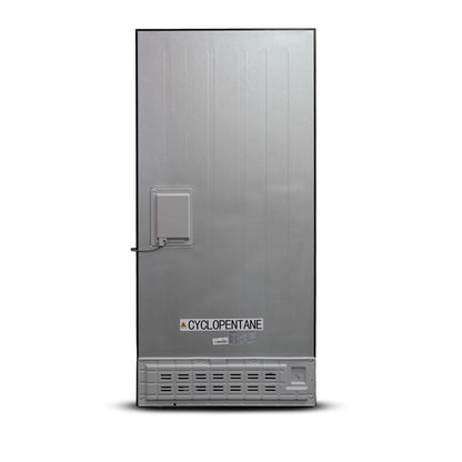 Montpellier MDAXD183DX Cross Door Fridge Freezer in Dark Inox