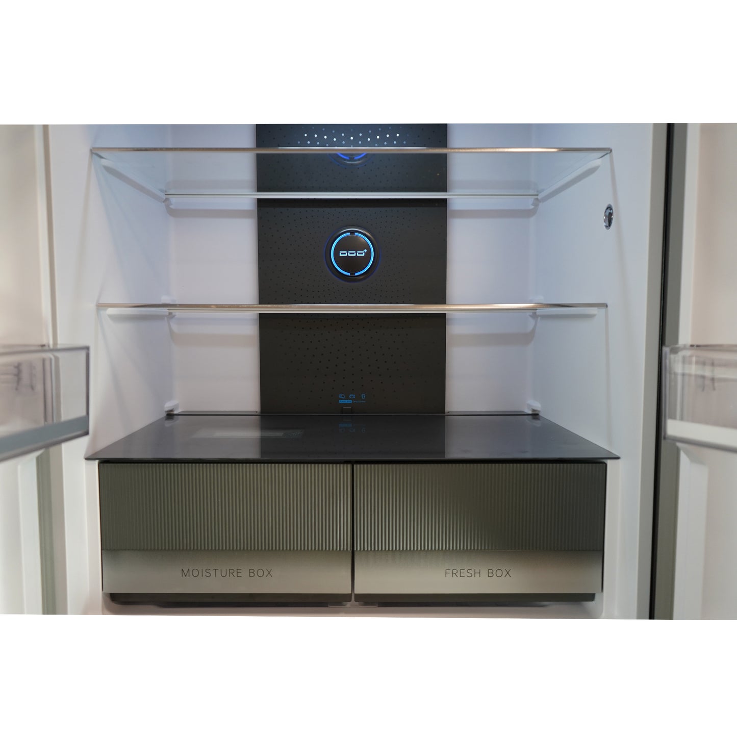 Montpellier MDAXD183DX Cross Door Fridge Freezer in Dark Inox