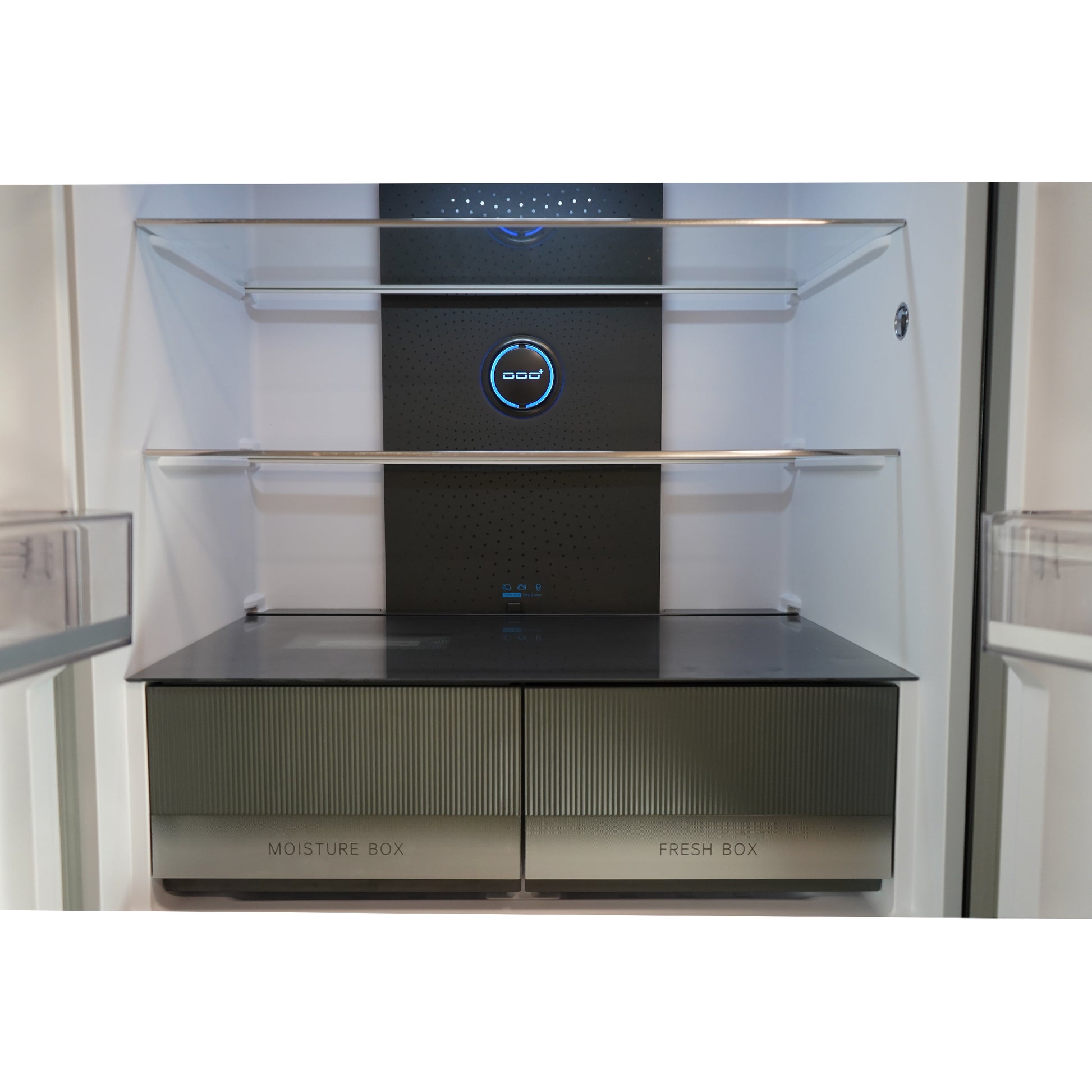 Montpellier MDAXD183DX Cross Door Fridge Freezer in Dark Inox