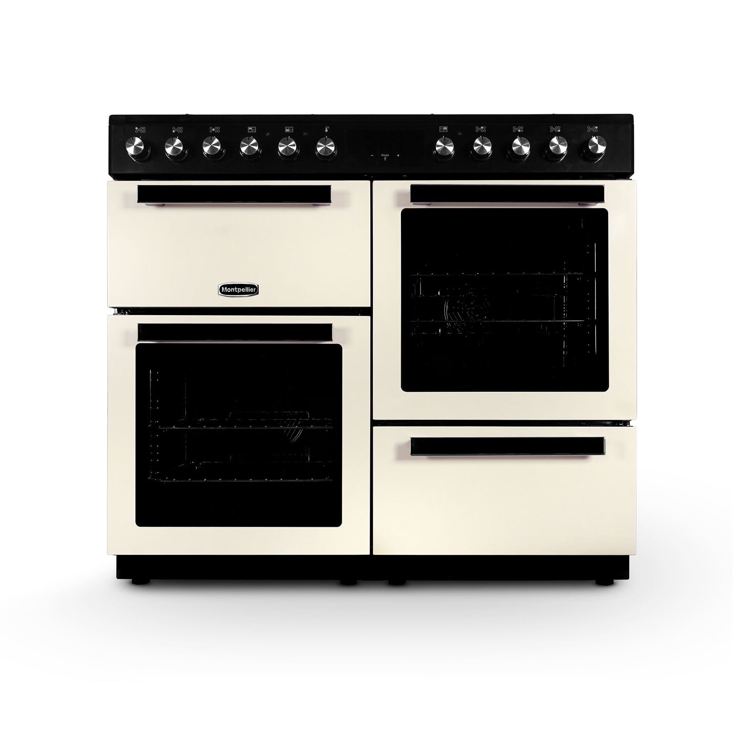 Montpellier MDFRC100C 100cm Dual Fuel Range Cooker in Cream