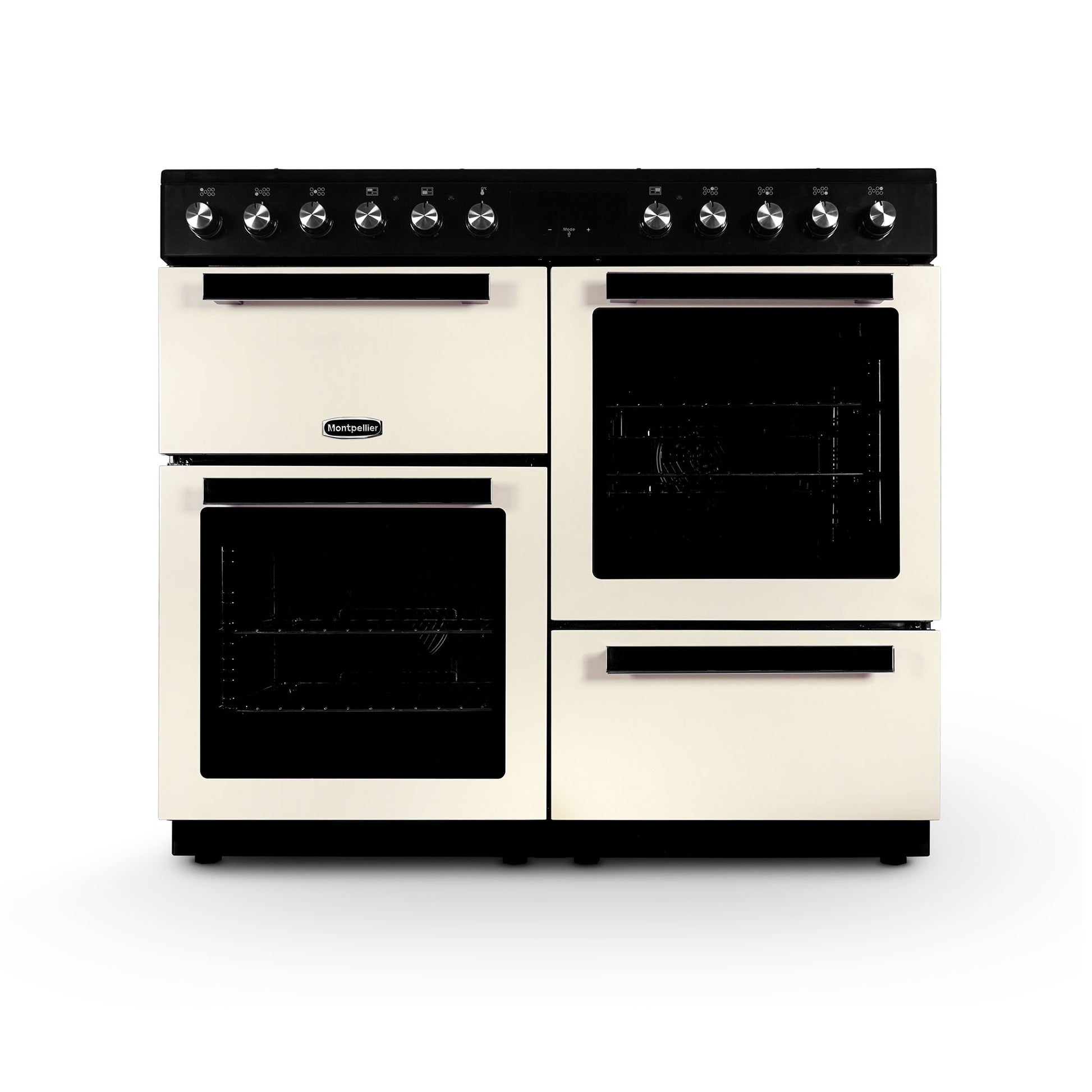 Montpellier MDFRC100C 100cm Dual Fuel Range Cooker in Cream