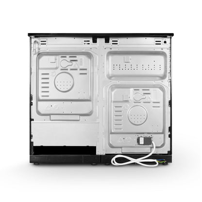 Montpellier MDFRC100K Dual Fuel Range Cooker in Black