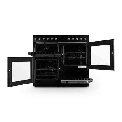 Montpellier MDFRC100X 100cm Dual Fuel Range Cooker in Inox