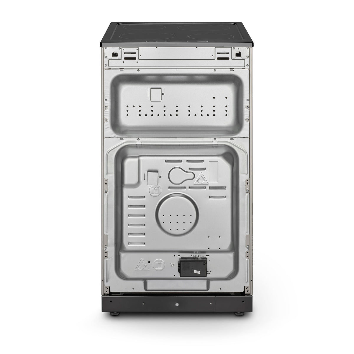 Montpellier MDOC50FS 50cm Ceramic Double Oven Silver