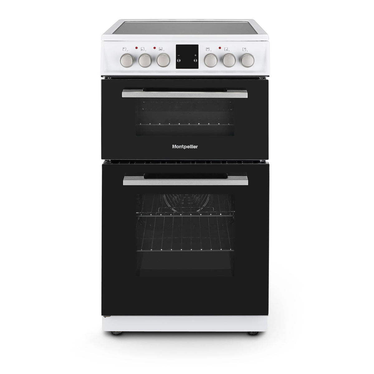 Montpellier MDOC50FW 50cm Ceramic Double Oven White
