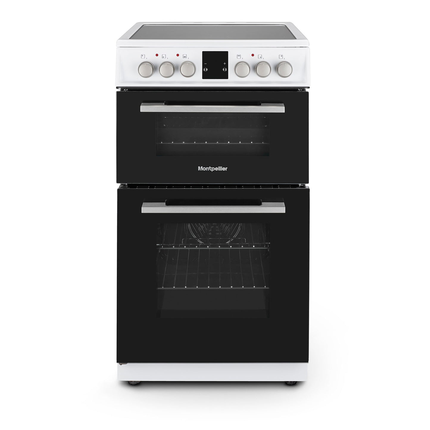 Montpellier MDOC50FW 50cm Ceramic Double Oven White