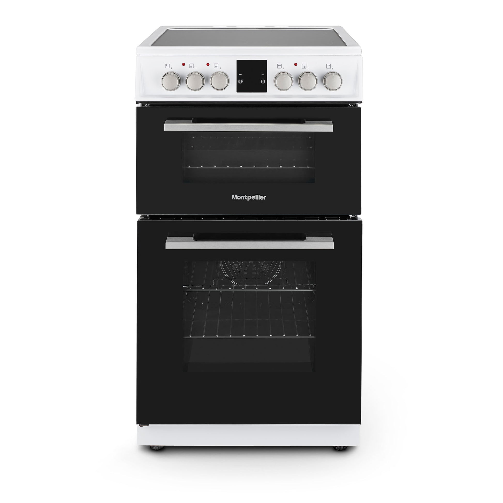 Montpellier MDOC50FW 50cm Ceramic Double Oven White