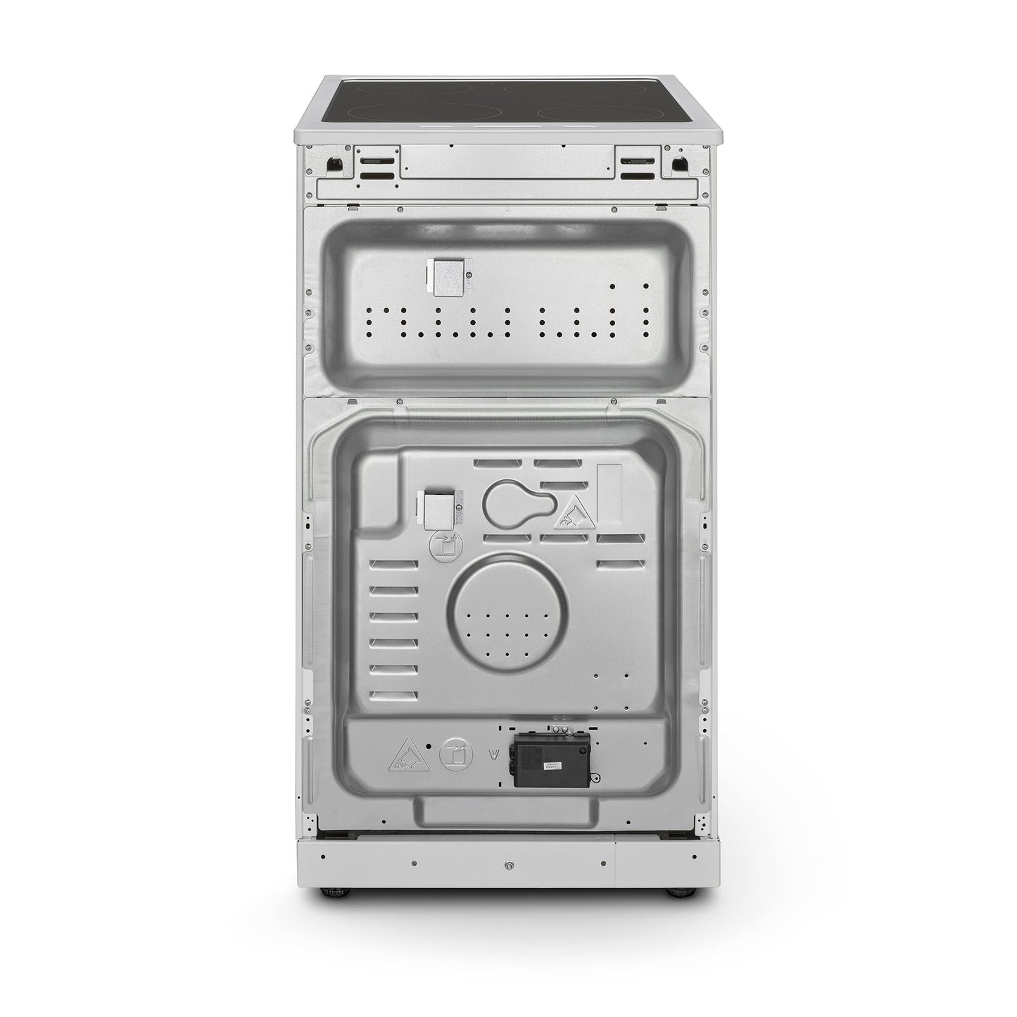 Montpellier MDOC50FW 50cm Ceramic Double Oven White