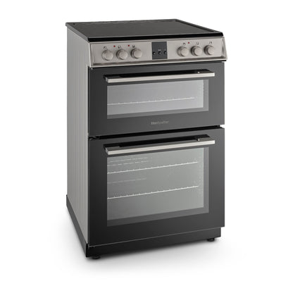 Montpellier MDOC60FS 60cm Ceramic Double Oven Silver