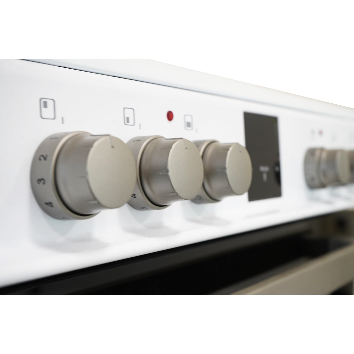 Montpellier MDOI60FW 60cm Induction Double Cooker in White