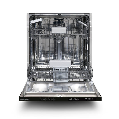 Montpellier MDWBID6064 Fullsize 60cm Integrated Dishwasher