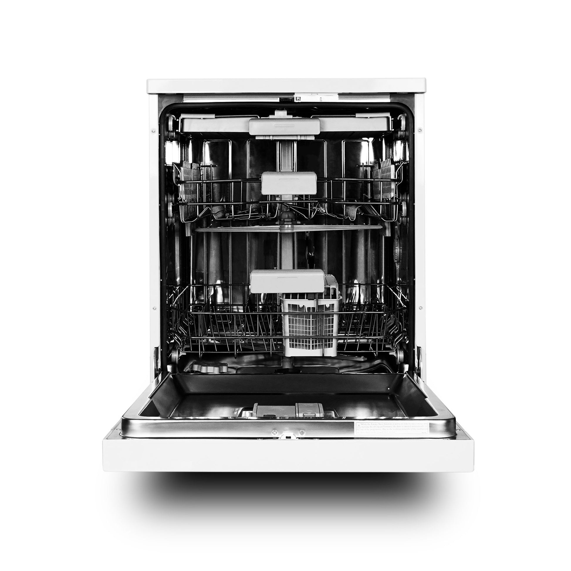 Montpellier MDWC1496W 60cm Freestanding Dishwasher in White