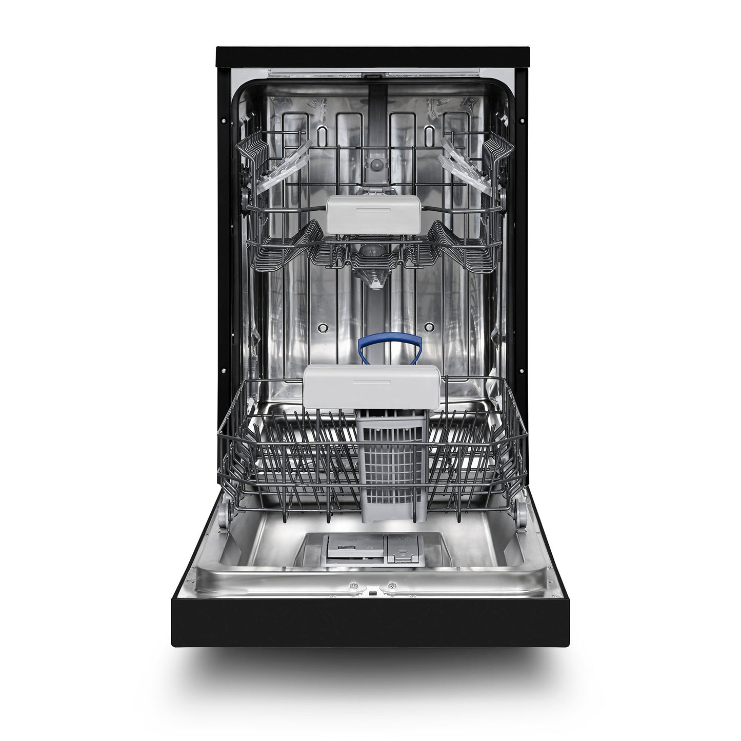 Montpellier MDWD1064K 45cm Freestanding Slimline Dishwasher in Black