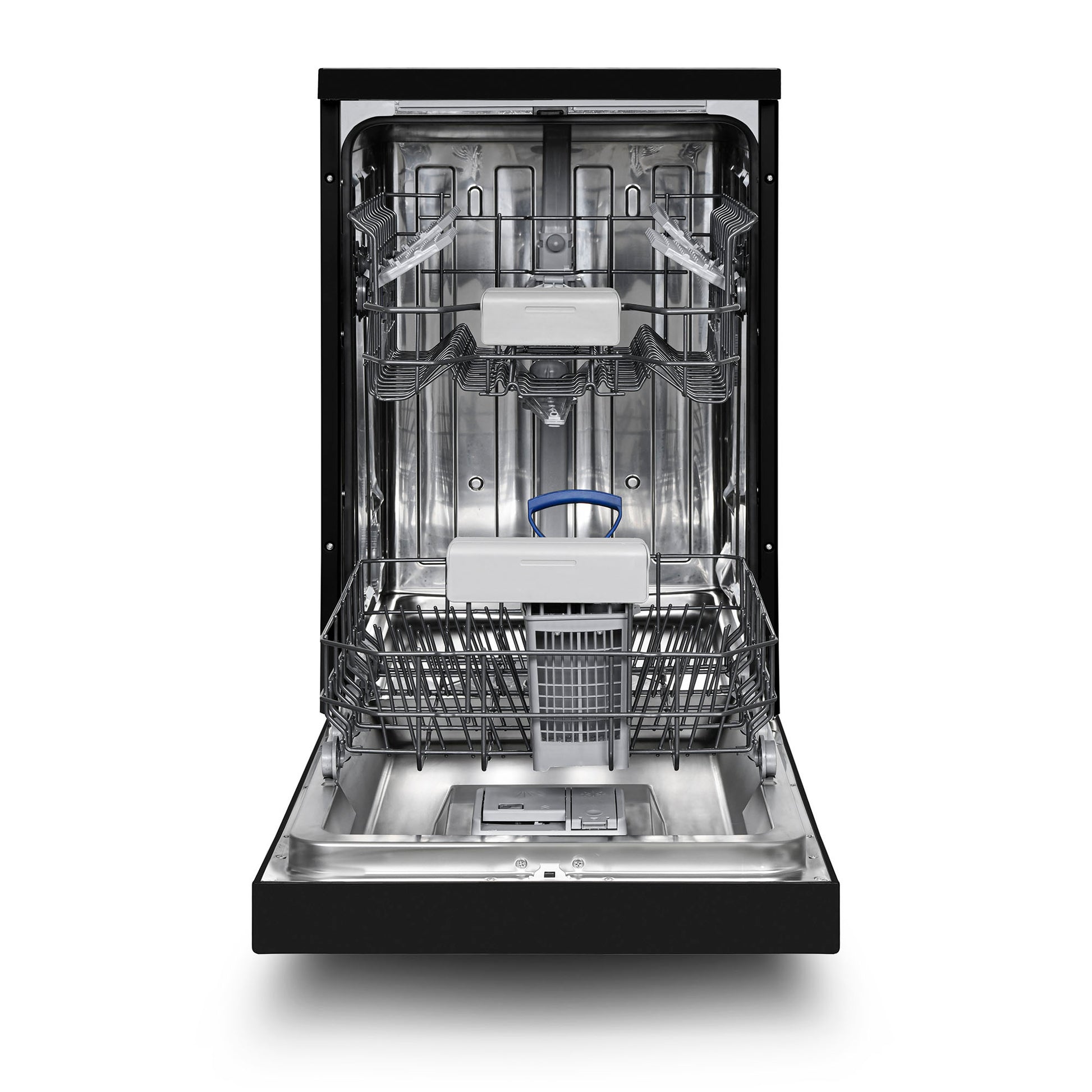Montpellier MDWD1064K 45cm Freestanding Slimline Dishwasher in Black
