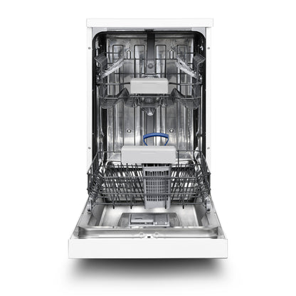 Montpellier MDWD1064W 45cm Freestanding Slimline Dishwasher in White